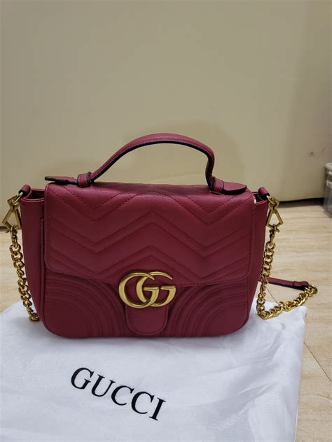 gucci red sling bag price